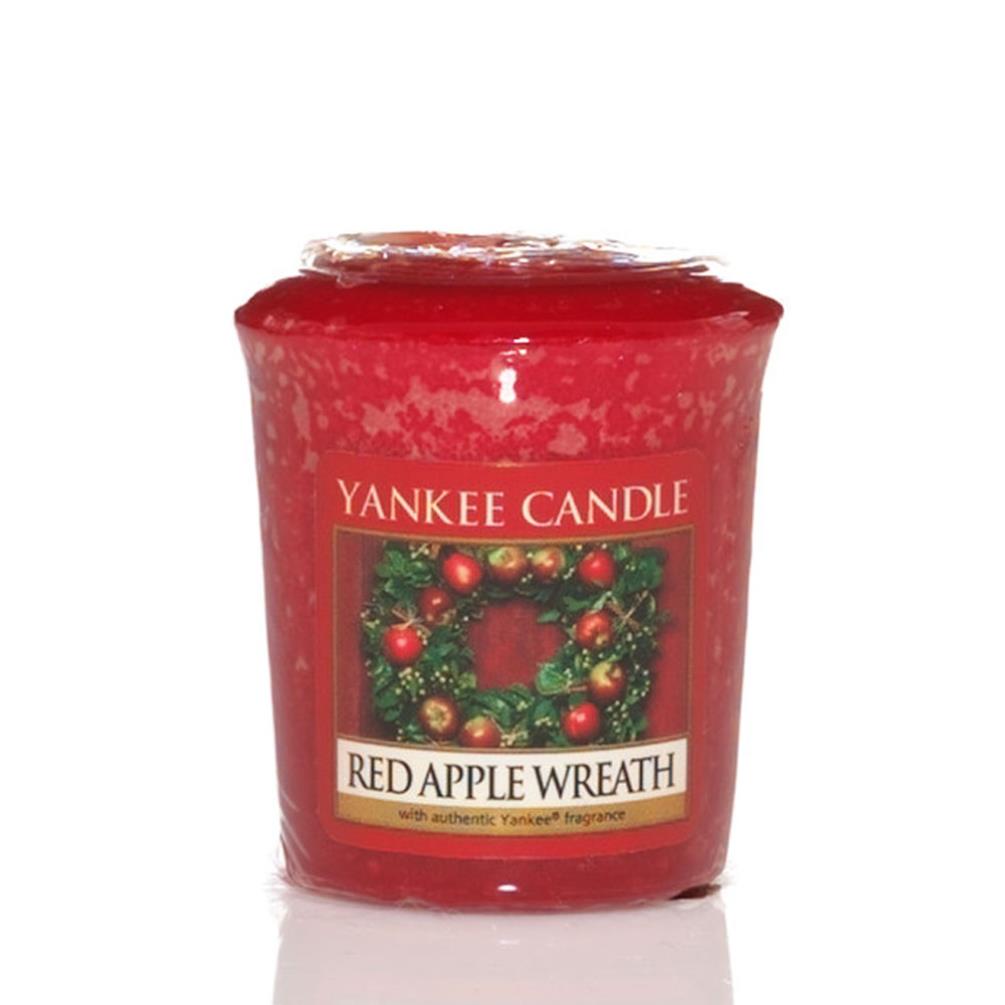 Yankee Candle Red Apple Wreath Votive Candle £2.69